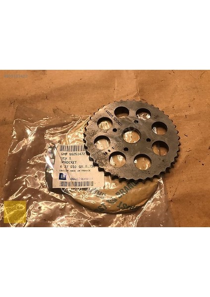 Ekantrik Dişlisi 42 Diş Büyük LINEA-DOBLO-FIORINO-G.PUNTO-EVO-500-ALBEA-ASTRA J-Corsa