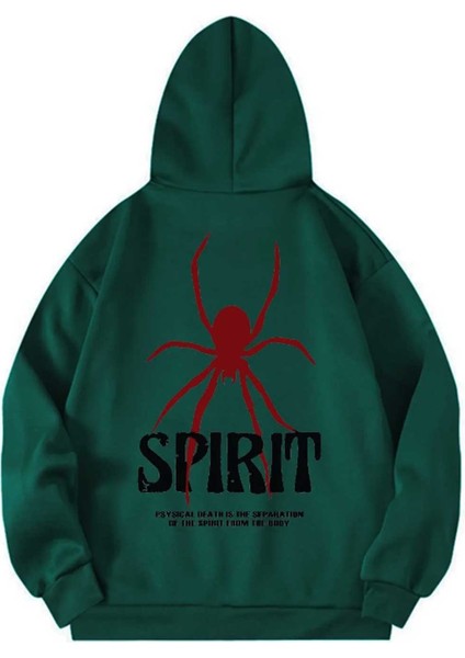 Unisex Spirit Baskılı Sweatshirt