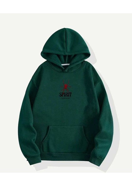 Unisex Spirit Baskılı Sweatshirt