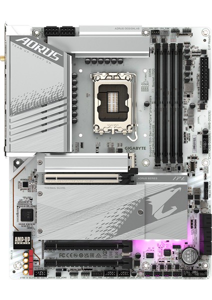 AORUS Z790 Elite AX-W LGA 1700 7600MHz (O.C.) DDR5 ATX ANAKART