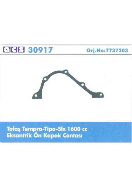Eksantrık Ön Kapak Contası Dogan Slx Tempra Tıpo 1.6