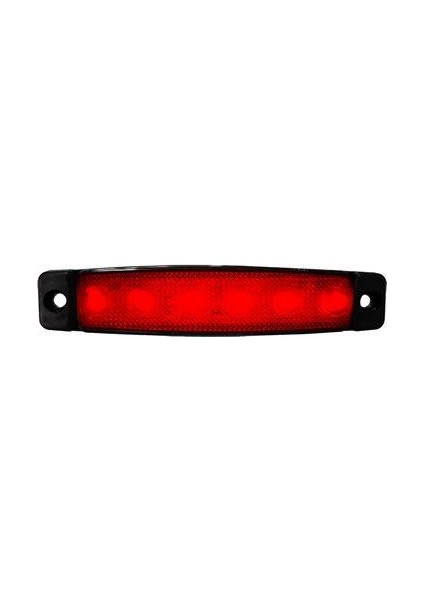 Pozısyon Aydınlatma 24V 6 Ledli Kırmızı