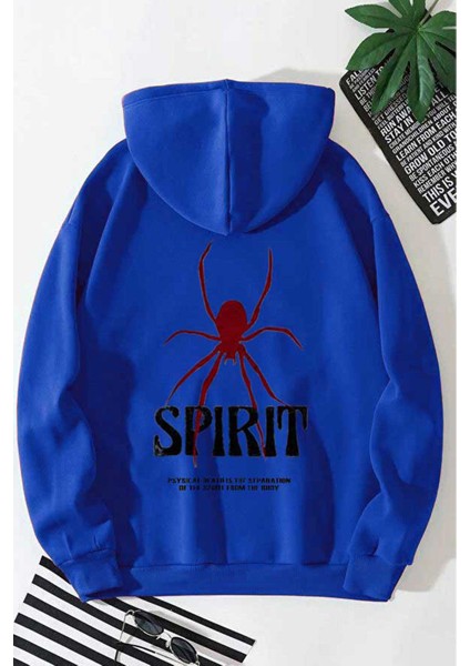 Unisex Spirit Baskılı Sweatshirt