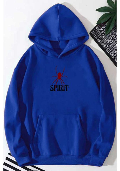 Unisex Spirit Baskılı Sweatshirt