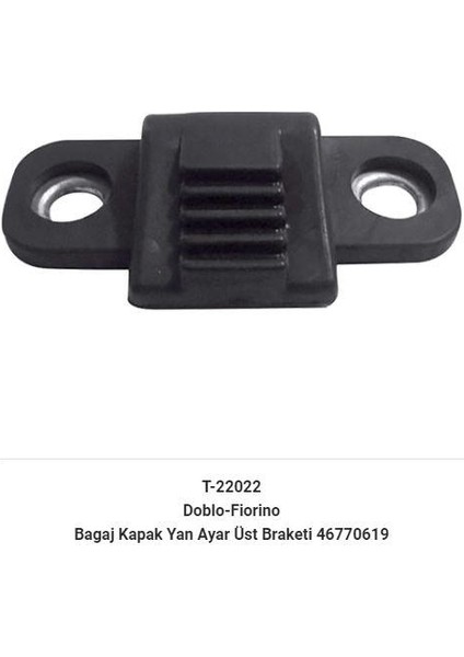 Bagaj Kapak Yan Ayar Üst Braketi 46770619