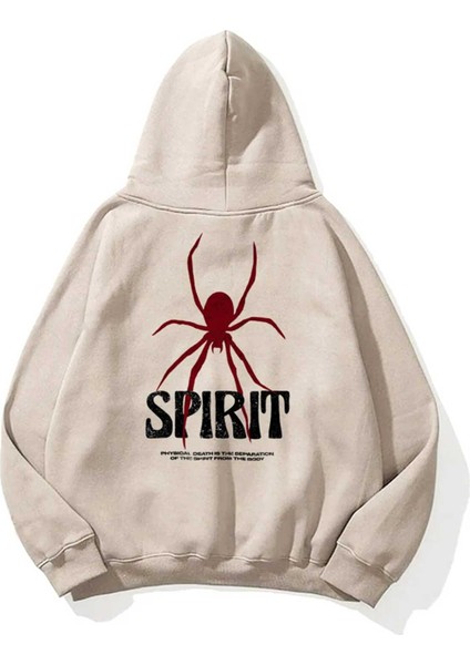 Unisex Spirit Baskılı Sweatshirt