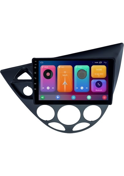 Ford Focus 1 Android 4gb Ram 64GB Rom 8 Çekirdek Carplay Multimedya