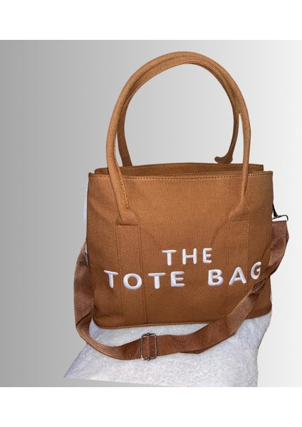 Kadın Camel The Tote Bag Çift Fermuar Gözlü Çanta modelleri
