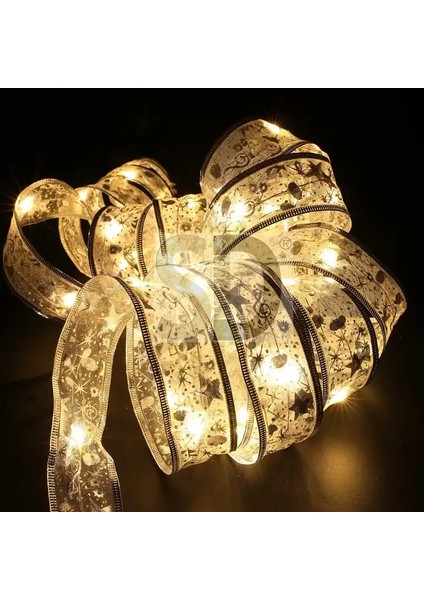 Şerit LED Yılbaşı Ağacı Süsü Ribbon Fairy Lights Ledli Kurdele