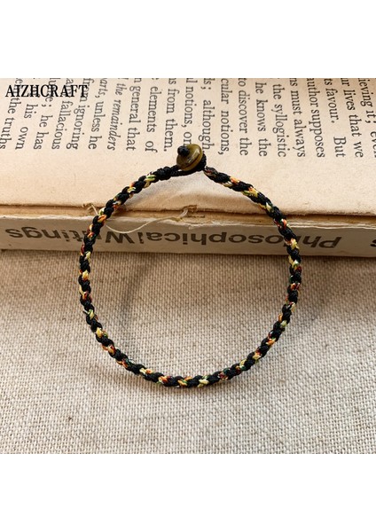 Y20CM Tarzı Siyah Aızhcraft 31 Renk Budist Aşk Şanslı Charm Tibet Bilezikler Kadın Erkek Doğal Taş El Yapımı Takı Himalaya Shambhala (Yurt Dışından)