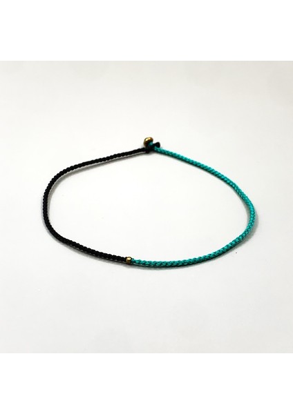24-26CM Tarzı Tavus Kuşu Yeşili Aızhcraft Estetik 2-Renk Tibet El Yapımı Ince Dokuma Halat Bilezik Kadın Erkek Aşk Şanslı Charm Shambala Takı Hediye Boho (Yurt Dışından)