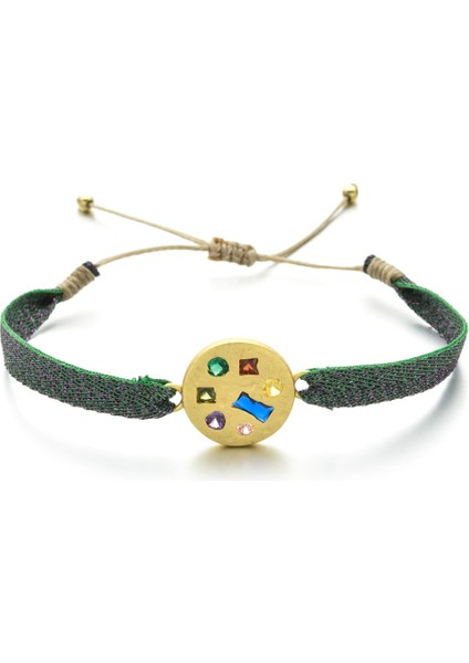 QQ338 Zmzy Ispanya Fransa Kadınlar Bohem Tarzı Kristal Kalp Bilezik Vintage Renkli El Halat Bilezik Dokuma Dokuma Bilezik Femme (Yurt Dışından) fiyatları