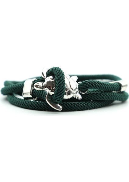 Gümüş-Yeşil Moda Erkekler Bilezik Yüksek Li Milan Iplik Braslet Kırmızı Hombre Için Yaratıcı Aldatılan Survival Braclet Hediye Onun Için Pulseira (Yurt Dışından)