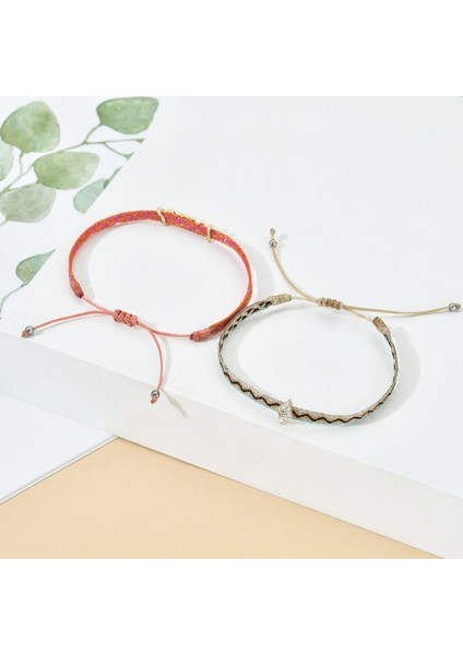 QQSL147 Zmzy Boho Takı Bilezik Kadın Örgülü Bilezikler Türk Nazar Şanslı Pulseras Mujer Bohemian Ayarlanabilir Yeni Hediye (Yurt Dışından) modelleri