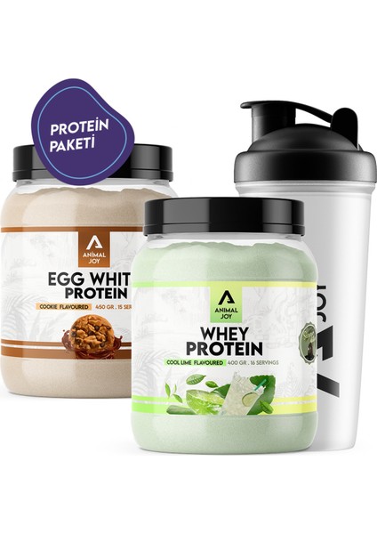 Protein Paketi (Whey Protein + Egg White Protein + Shaker)