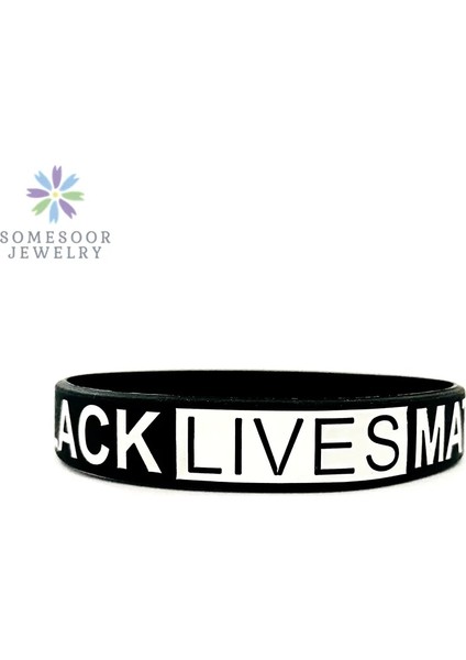 Tasarım 3 1 Adet Somesoor Siyah Lives Matter Tasarım Silikon Bilezik Bileklik Kauçuk Melanin Irk Direnç Erkekler Kadınlar Için Güç Yumruk Bileklik Hediye (Yurt Dışından) modelleri