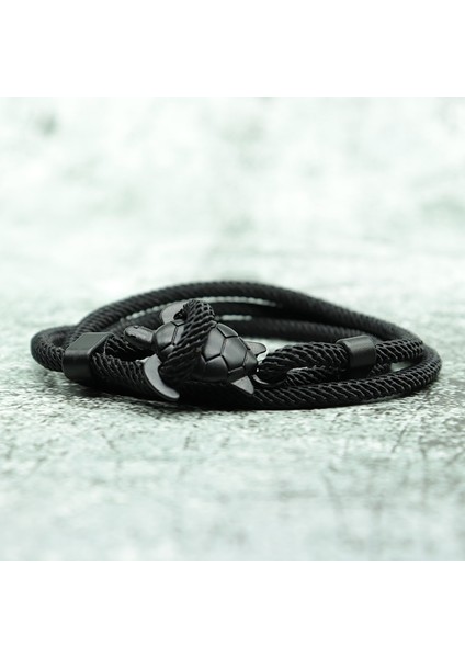 Siyah Moda Erkekler Bilezik Yüksek Li Milan Iplik Braslet Kırmızı Hombre Için Yaratıcı Aldatılan Survival Braclet Hediye Onun Için Pulseira (Yurt Dışından)