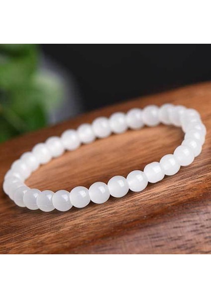 Mavi Boncuklu Bilezikler Yapay Beyaz Yeşim Çiftler Mesafe Erkekler Kadınlar Best Friend Takı Hediye (Yurt Dışından) fırsatları