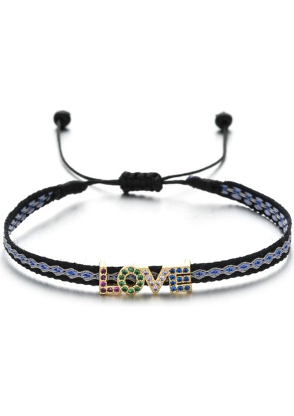 QQSL099 Zmzy Boho Takı Bilezik Kadın Örgülü Bilezikler Türk Nazar Şanslı Pulseras Mujer Bohemian Ayarlanabilir Yeni Hediye (Yurt Dışından)