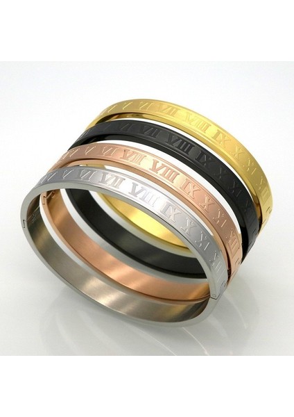 Kadın Boyutu Stili Gül Aşk Romen Rakamlı Erkek Kadın Bilezik Bileklik Titanyum Çelik 4 Renk Çift Bileklik Bileklik Erkekler Kadınlar Için Takı Hediye (Yurt Dışından) indirimleri