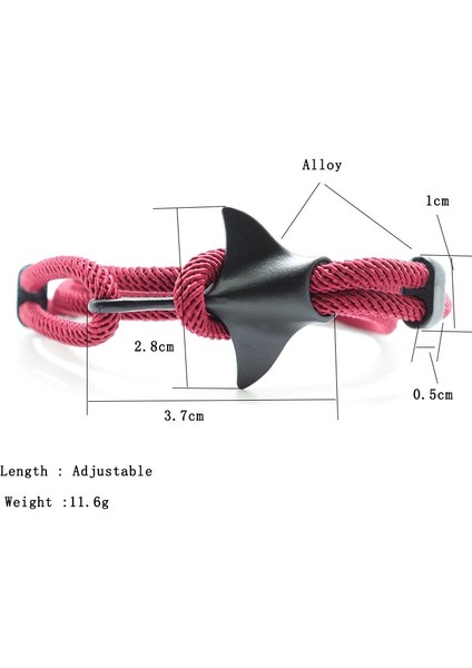 Deniz Mavisi Siyah Moda Okyanus Hayvan Manta Bilezik Erkek Kadın Çok Katmanlı Ayarlanabilir 4mm Milan Halat Braslet Survival Braclet Plaj Takı Hediye (Yurt Dışından) fırsatları