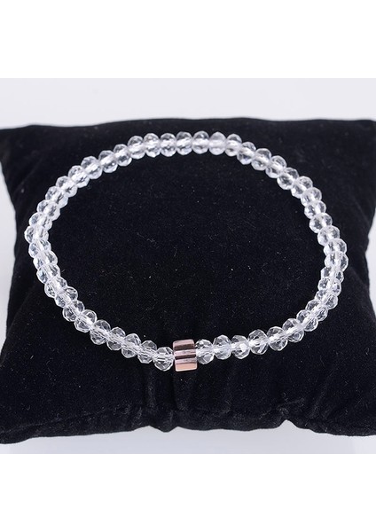 Mor ile Temizle Miasol Renkli Yeni Geldi Stil Cam Kristal Boncuklu Halat Mesafe Bilezik Femme Kadınlar & Kızlar Için El Yapımı Wrap Bileklik (Yurt Dışından)