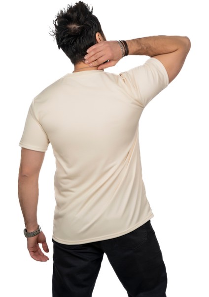 Aşırı Terleme Önleyici Bisiklet Yaka T-Shirt, Ter Sızdırmaz, Çift Katmanlı modelleri