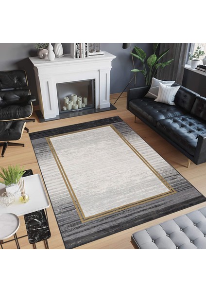 Dijital Baskı Yıkanabilir Kaymaz Taban Salon Halısı ve Yolluk LNA0708