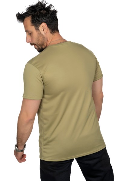 Aşırı Terleme Önleyici Bisiklet Yaka T-Shirt, Ter Sızdırmaz, Çift Katmanlı modelleri