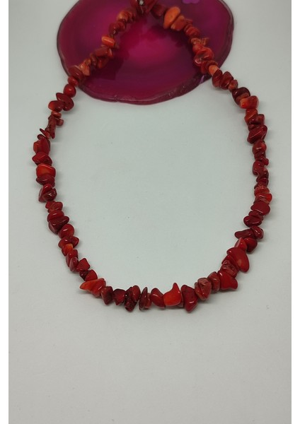 Mercan Kırıktaş Doğaltaş Kolye fiyatları