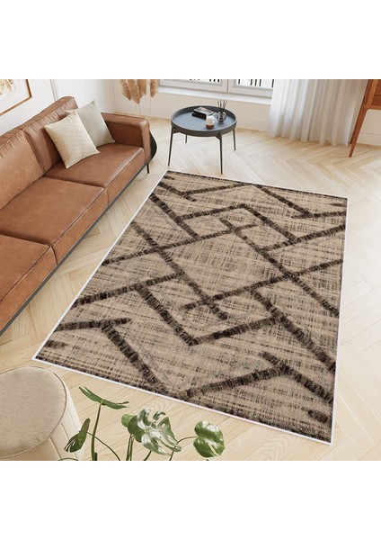 Dijital Baskı Yıkanabilir Kaymaz Taban Salon Halısı ve Yolluk RVG0717