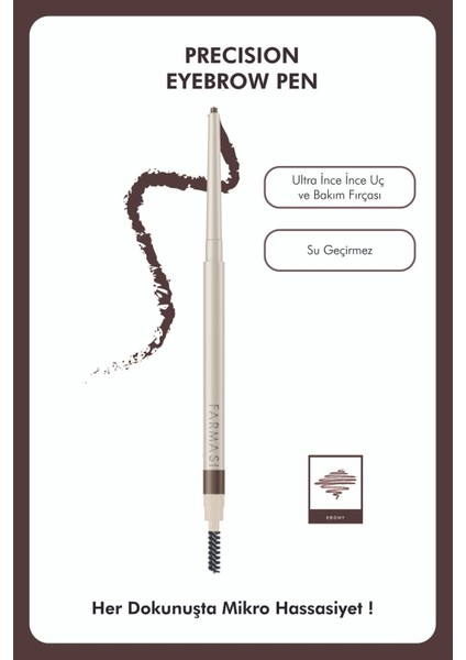 Precısıon Kaş Kalemı 4 ml Ebony