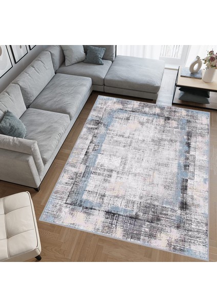 Dijital Baskı Yıkanabilir Kaymaz Taban Salon Halısı ve Yolluk LNA0698