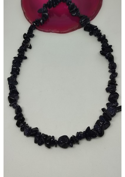 Lacivert Yıldız Taşı Kırıktaş Doğaltaş Kolye fiyatları