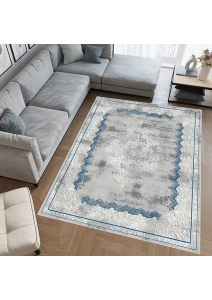 Dijital Baskı Yıkanabilir Kaymaz Taban Salon Halısı ve Yolluk RVG0700