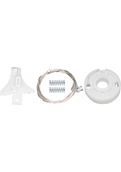 Volkswagen Passat B5 1996-2005 Arası Arka Sağ Uyumlu Cam Kriko Teli ve Tamir Seti