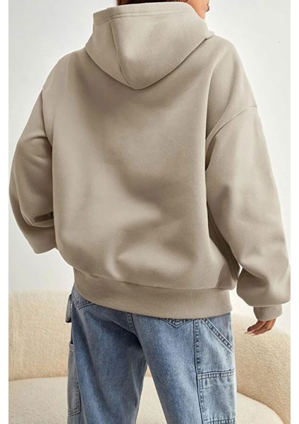 Unisex Malibu Baskılı Sweatshirt