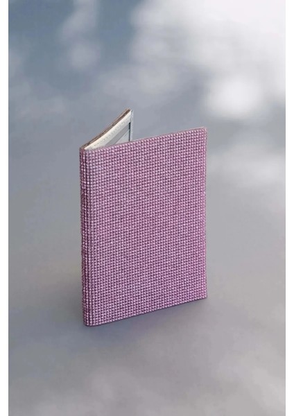 Kristal Taşlı Parlak Ruhsat Kılıfı Lüks Tasarım Ruhsat Kabı