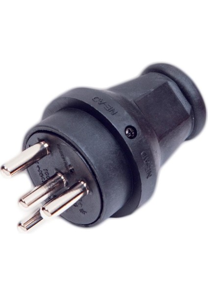 Kauçuk 3X25 A Trifaze Fiş 4005