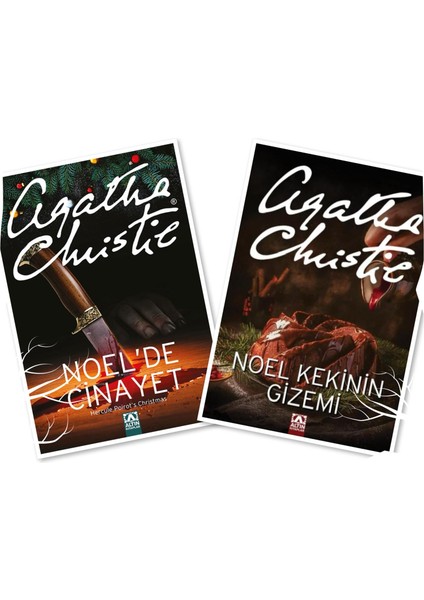 Noel'de Cinayet - Noel Kekinin Gizemi - - 2 Kitap - Agatha Christie