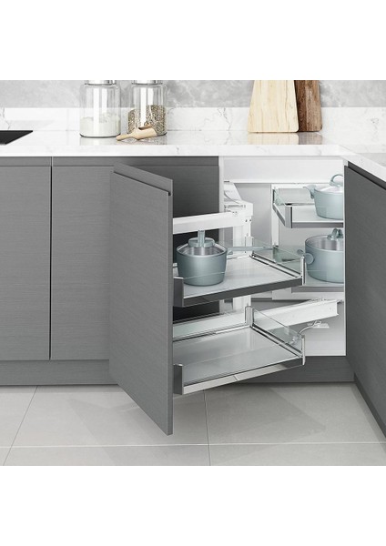 Premium Kapağa Monte Kör Köşe Mekanizması Antrasit Sol S3001P modelleri