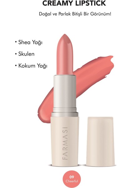 Creamy Lipstick 09 Cheerful 4 gr