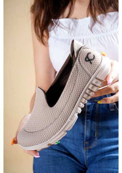 Kadın Sneaker Vegan Deri Rahat Platform Tabanlı Şık Spor Ayakkabı
