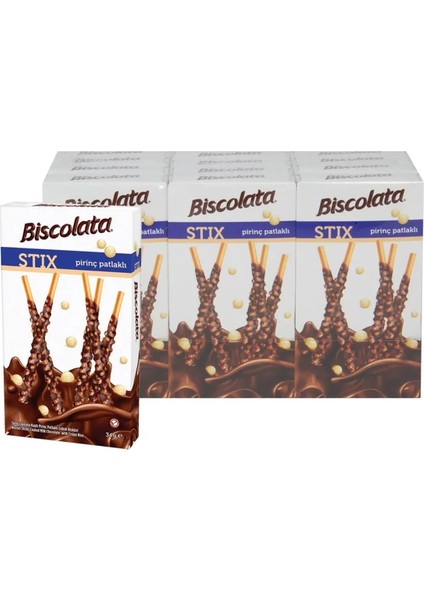 Stix Pirinç Patlaklı 34 gr x 12 Adet