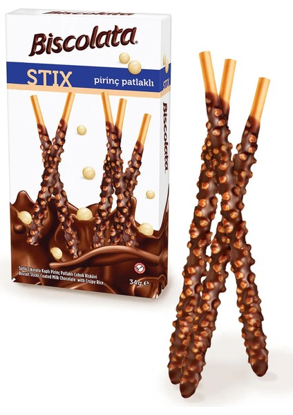 Stix Pirinç Patlaklı 34 gr x 12 Adet