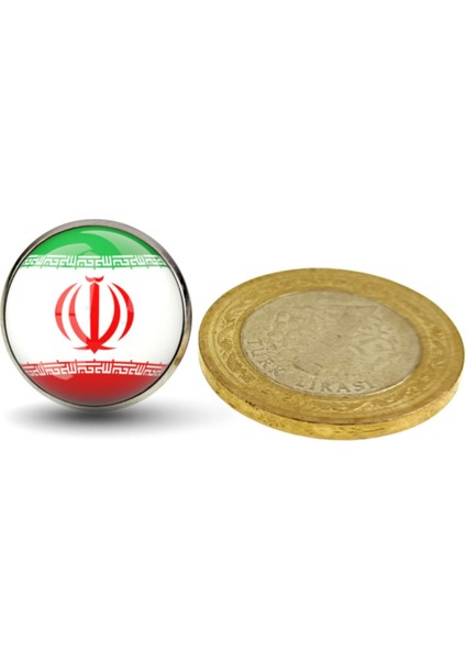 Iran Yaka Rozet Iranian Bayrağı Paslanmaz Çelik Iğneli Büyüteçli Yaka Rozeti fiyatları
