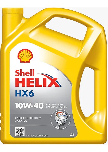 Helix Hx6 10W40 4 Litre Motor Yağı ( Üretim Yılı: 2023 )