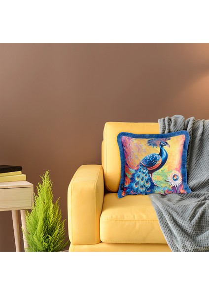 Kadife Kırlent Ithal Özel Tasarım Modern Klasik Püsküllü Kırlent Kılıfı fiyatları