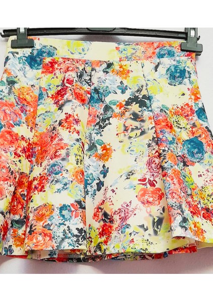 Kadın Kısa Desenli Kluş Etek fiyatları