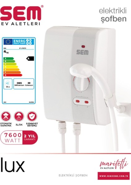 Lüx Elektrikli Banyo Şofbeni fiyatları